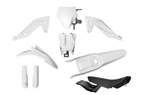 RACETECH (RTECH) 2025/12 KOMPLET PLASTIKÓW Z OSŁONAMI TELESKOPÓW I SIEDZENIEM TALARIA STING MX4 / MX5 / TL 4000 / 5500 '23-'25 K RACETECH