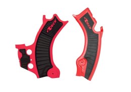 RACETECH (RTECH) 2025/12 OSŁONY RAMY (KOMPLET) BI-MATERIAL SUPER GRIP HONDA CRF 450 R / RWE / RX '25, CRF 250 R / RX '25, KOLOR  RACETECH