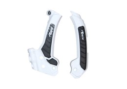 RACETECH (RTECH) 2025/12 OSŁONY RAMY (KOMPLET) BI-MATERIAL SUPER GRIP HUSQVARNA FC 250 / 450 '22-23, FS 450 '23-24, TC / FC 125  RACETECH