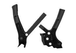 RACETECH (RTECH) 2025/12 OSŁONY RAMY (KOMPLET) BI-MATERIAL SUPER GRIP YAMAHA YZ 125 / 250 '05-'24, FANTIC XE / XX 125 / 250 / 30 RACETECH