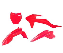 RACETECH (RTECH) KOMPLET PLASTIKÓW GAS GAS MC 50 '24-'25 KOLOR OEM CZERWONY RACETECH