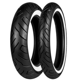 SHINKO OPONA 130/70-18 999 69H TL WW BIAŁY BOK PRZÓD DOT 33/2025 SHINKO