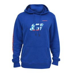 GAERNE BLUZA Z KAPTUREM G.STRIVE HOODIE HURRICANE KOLOR NIEBIESKI/BIAŁY/POMARAŃCZOWY ROZMIAR L GAERNE