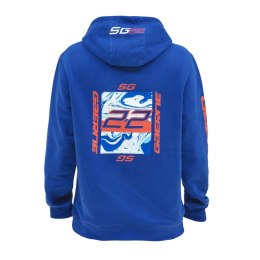 GAERNE BLUZA Z KAPTUREM G.STRIVE HOODIE HURRICANE KOLOR NIEBIESKI/BIAŁY/POMARAŃCZOWY ROZMIAR L GAERNE