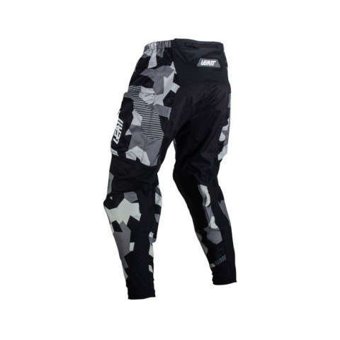LEATT SPODNIE MOTO 4.5 ENDURO PANTS FORGE KOLOR CZARNY/SZARY/CAMO ROZMIAR XL LEATT