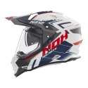 NOX KASK OFFROAD / TRAIL DUOSPORT (DUAL) N312 TRACK Z SZYBKĄ I BLENDĄ KOLOR POMARAŃCZOWY/ZIELONY (KHAKI) ROZMIAR XL NOX
