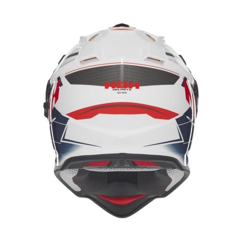 NOX KASK OFFROAD / TRAIL DUOSPORT (DUAL) N312 TRACK Z SZYBKĄ I BLENDĄ KOLOR POMARAŃCZOWY/ZIELONY (KHAKI) ROZMIAR XL NOX