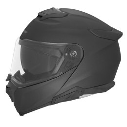 NOX KASK SZCZĘKOWY (FLIP-UP) Z BLENDĄ N967 CONQUER KOLOR CZARNY MAT/CZERWONY ROZMIAR S NOX