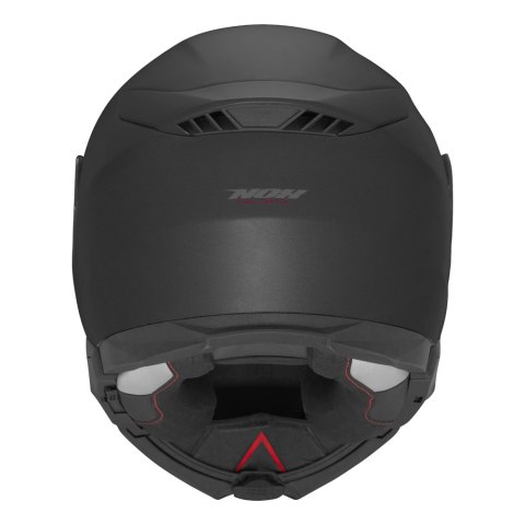 NOX KASK SZCZĘKOWY (FLIP-UP) Z BLENDĄ N967 CONQUER KOLOR CZARNY MAT/CZERWONY ROZMIAR S NOX