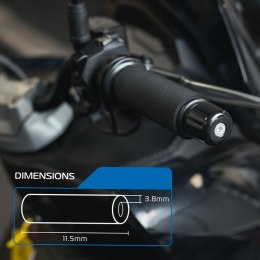 OXFORD 12/2025 PIANKOWE NAKŁADKI NA MANETKI KOLOR CZARNY OXFORD