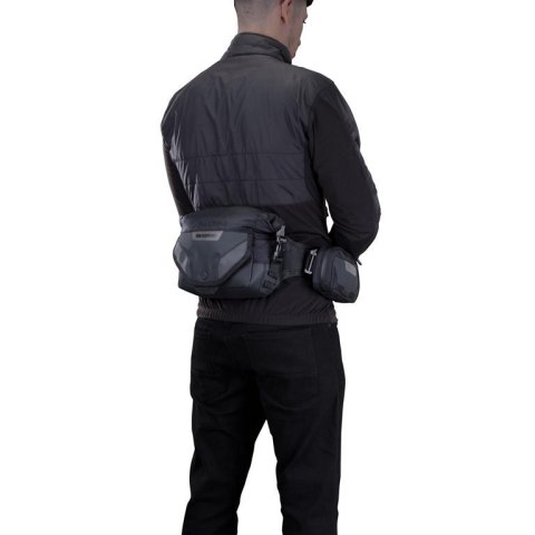 OXFORD 12/2025 TORBA NA PAS Z DODATKOWYM MIEJSCEM NA TELEFON ATLAS W-3 ADVANCED KOLOR CZARNY OXFORD