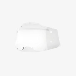 100 PROCENT AC2/ST2 FORECAST YOUTH REPLACEMENT LENS - CLEAR - SZYBA/SZYBKA DO FORECAST ROLL - OFF GOGLI POJEDYŃCZA ACCURI 2/STRA 100 PROCENT
