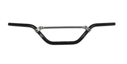 ACCEL KIEROWNICA ALUMINIOWA Z POPRZECZKĄ (22,2MM) ATV NISKA KOLOR CZARNY (SZER. 770MM, WYS. 130MM) ACCEL