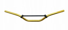 ACCEL KIEROWNICA ALUMINIOWA Z POPRZECZKĄ (22,2MM) MX WZMACNIANA KOLOR ZŁOTY (SZER. 800MM, WYS. 71MM) ACCEL