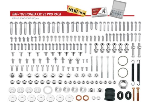 ACCEL KOMPLET ŚRUB PRO PACK FACTORY 2T (DUŻY) HONDA CR 125 '00-'07 ACCEL