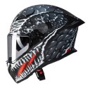 CABERG KASK INTEGRALNY Z BLENDĄ MODEL DRIFT EVO II CROK KOLOR CZARNY/BIAŁY/CZERWONY MAT ROZMIAR S (PINLOCK W ZESTAWIE) CABERG