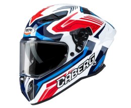 CABERG KASK INTEGRALNY Z BLENDĄ MODEL DRIFT EVO II JARAMA KOLOR BIAŁY/CZERWONY/NIEBIESKI ROZMIAR S (PINLOCK W ZESTAWIE) CABERG