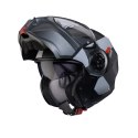 CABERG KASK SZCZĘKOWY FLIP-UP MODEL DUKE EVO INDY KOLOR SZARY/CZARNY MAT ROZMIAR S (PINLOCK W ZESTAWIE) CABERG