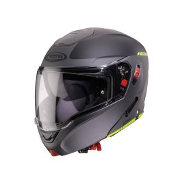 CABERG KASK SZCZĘKOWY FLIP-UP MODEL HORUS X RAY CZARNY MAT/SZARY/ŻÓŁTY FLUO ROZMIAR M CABERG