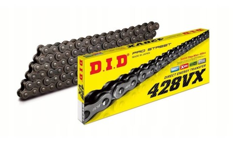 DID ŁAŃCUCH NAPĘDOWY 428VX-148 (148 OGNIW) X-RING (OTWARTY + ZAKUWKA) DID