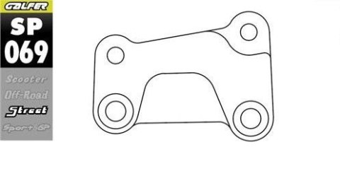 GALFER ADAPTER TARCZY HAMULCOWEJ 320MM HARLEY DAVIDSON PRAWA STRONA (HD RIGHT SIDE) GALFER