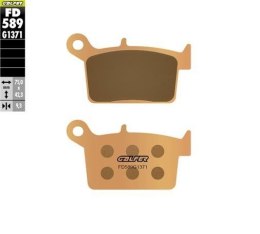 GALFER KLOCKI HAMULCOWE SPIEK METALICZNY (ZŁOTE) STREET SWM TYŁ GALFER