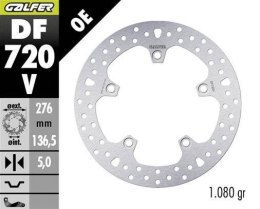 GALFER TARCZA HAMULCOWA TYŁ BMW R 1200GS ADVENTURE '13-; R 1200GS/R/RS/RT '13-; 1250GS ADVENTURE '19-; R1250 GS/R/RS/RT '19 (ROU GALFER