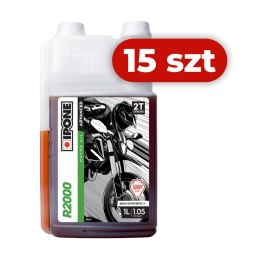 IPONE R2000 STRAWBERRY OLEJ DO DOZOWNIKA SEMI SYNTHETIC PLUS 2T (TRUSKAWKA) 1L (AKC) (15) ZASTĘPUJE 800105 KARTON 15 SZTUK IPONE