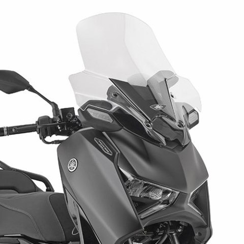 KAPPA 2026/01 SZYBA YAMAHA X-MAX 300 TECH MAX '25- (58,5 CM X 58 CM) PRZEZROCZYSTA (10 CM WYZSZA OD ORYGINALNEJ) KAPPA