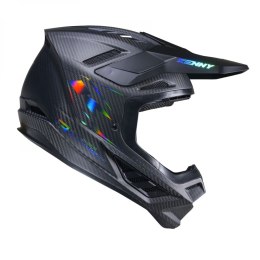 KENNY RACING KASK CROSS/ENDURO TITANIUM CARBON MATT HOLOGRAPHIC KOLOR CZARNY ROZMIAR L KENNY RACING