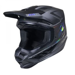 KENNY RACING KASK CROSS/ENDURO TITANIUM CARBON MATT HOLOGRAPHIC KOLOR CZARNY ROZMIAR M KENNY RACING