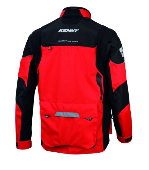 KENNY RACING KURTKA ADVENTURE/ENDURO TITANIUM RED KOLOR CZERWONY ROZMIAR XXXL KENNY RACING