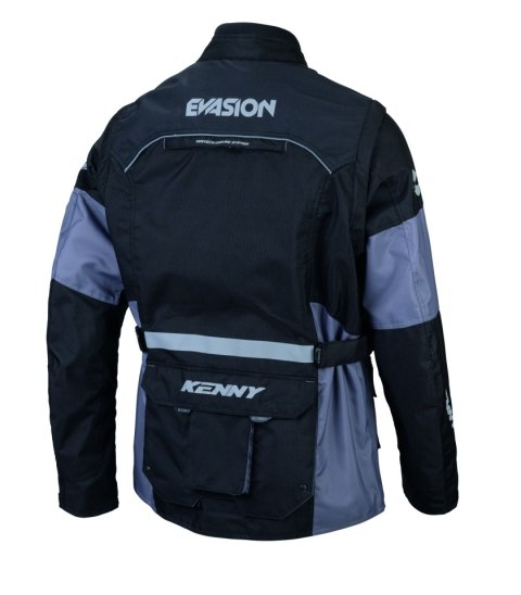 KENNY RACING KURTKA ATV/ADVENTURE EVASION BLACK KOLOR CZARNY ROZMIAR L KENNY RACING