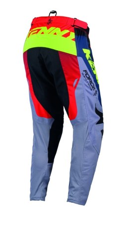 KENNY RACING SPODNIE CROSS/ENDURO FORCE BEACH GREY/RED KOLOR CZERWONY/SZARY ROZMIAR M (32) KENNY RACING