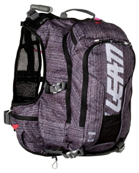 LEATT CAMEL BAG (PLECAK) Z SYSTEMEM HYDRACYJNYM MOTO GPX XL 2.0 (PLECAK 25L, PŁYN 2L) DARK BRUSHED KOLOR GRAFITOWY/SZARY LEATT