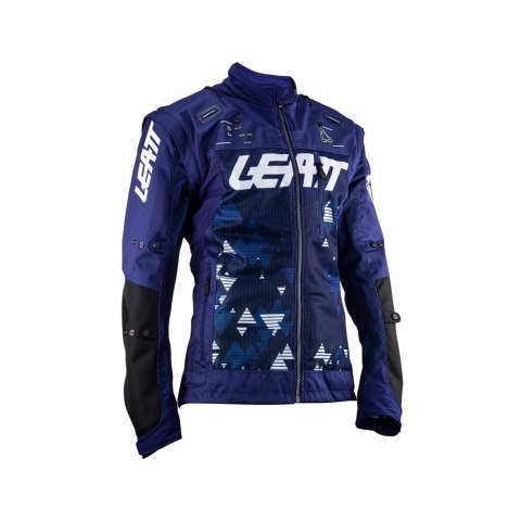 LEATT KURTKA MOTO 4.5 X-FLOW JACKET BLUE KOLOR GRANATOWY ROZMIAR M LEATT