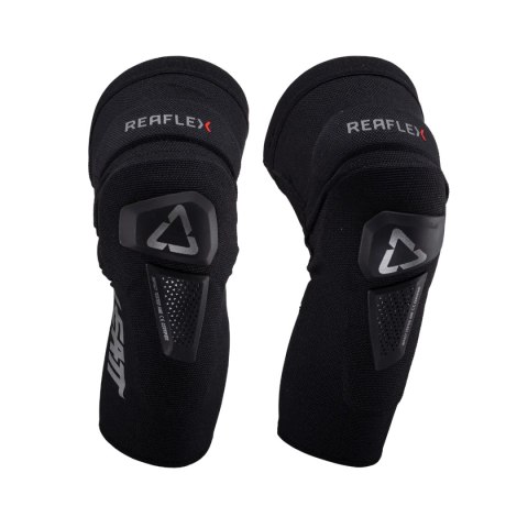 LEATT NAKOLANNIKI OCHRANIACZE KOLAN REAFLEX HYBRID PRO KNEE GUARD BLACK KOLOR CZARNY ROZMIAR M LEATT