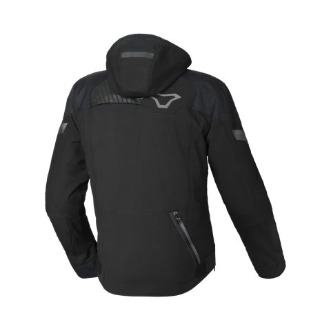 MACNA WYPRZEDAŻ KURTKA Z KAPTUREM TRAFFIQ MOTORCYCLE JACKET BLACK KOLOR CZARNY ROZMIAR L MACNA