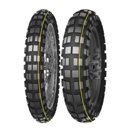 MITAS OPONA 140/80B17 E-10 69T TL DAKAR (ŻÓŁTY PASEK) TYŁ DOT 46/2022 (24424) (ZAMIENNIK:70001209) MITAS