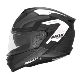 NOX KASK INTEGRALNY (FULL FACE) Z BLENDĄ N304S REVO KOLOR CZERWONY MAT/CZARNY ROZMIAR M NOX