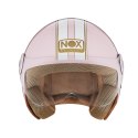 NOX KASK OTWARTY JET N210 EVO KOLOR RÓŻOWY POŁYSK ROZMIAR S NOX