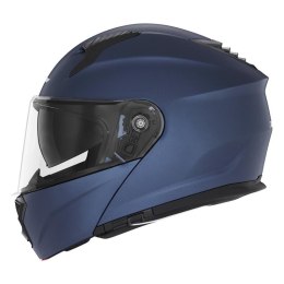 NOX KASK SZCZĘKOWY (FLIP-UP) Z BLENDĄ N967 SOLID KOLOR NIEBIESKI MAT ROZMIAR M NOX