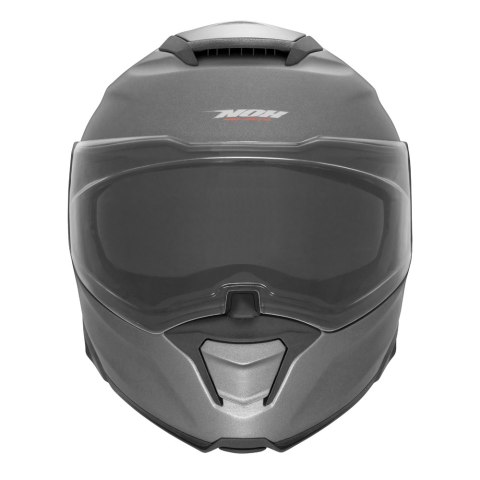 NOX KASK SZCZĘKOWY (FLIP-UP) Z BLENDĄ N967 SOLID KOLOR TYTANOWY MAT ROZMIAR S NOX