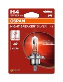 OSRAM ŻARÓWKA H4 12V 60/55W P43t NIGHT BREAKER® SILVER (+100%) BLISTER OSRAM