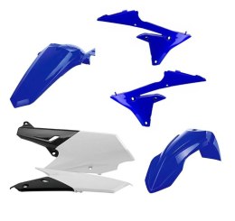 POLISPORT WYPRZEDAŻ KOMPLET PLASTIKÓW YAMAHA WRF 250 '15-'19; WRF 450 '16-'18 KOLOR OEM POLISPORT