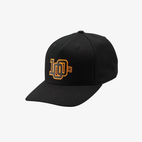 100 PROCENT CZAPKA Z DASZKIEM ICON SNAPBACK CAP KOLOR CZARNY 100 PROCENT