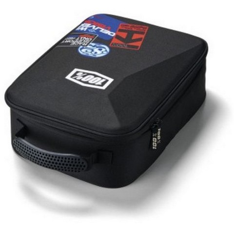 100 PROCENT FA23 GOGGLE CASE VALISE BLACK - PUDEŁKO / ETUI / CASE NA GOGLE KOLOR CZARNY 100 PROCENT