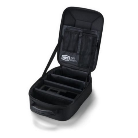 100 PROCENT FA23 GOGGLE CASE VALISE BLACK - PUDEŁKO / ETUI / CASE NA GOGLE KOLOR CZARNY 100 PROCENT