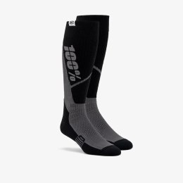 100 PROCENT SKARPETY TORQUE THICK COMFORT MX BLACK KOLOR CZARNY ROZMIAR S/M 100 PROCENT