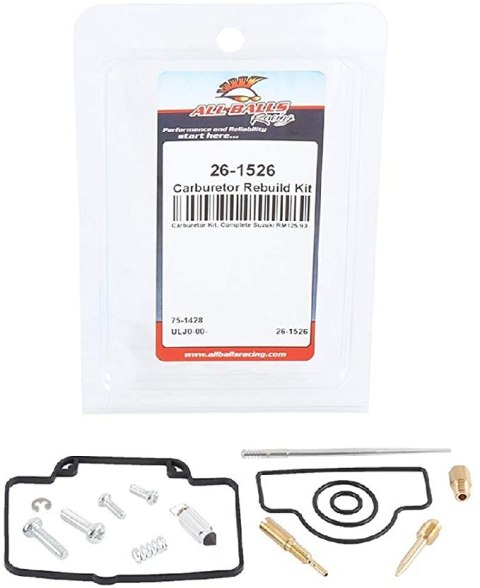 ALL BALLS ZESTAW NAPRAWCZY GAŹNIKA SUZUKI RM 125 '93 - WYCOFANY Z OFERTY ALL BALLS